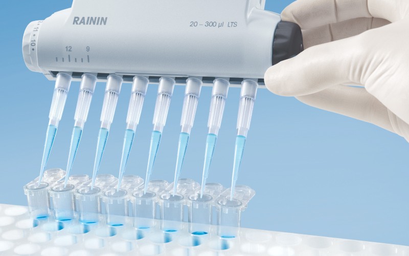 manual adjustable spacer pipette